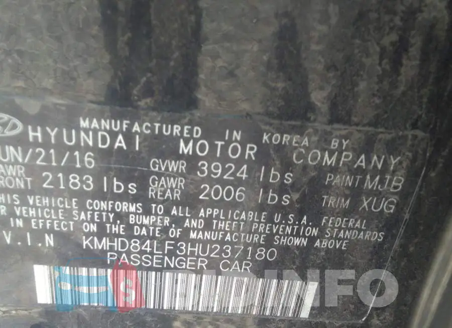 KMHD84LF3HU237180 Photo# 9