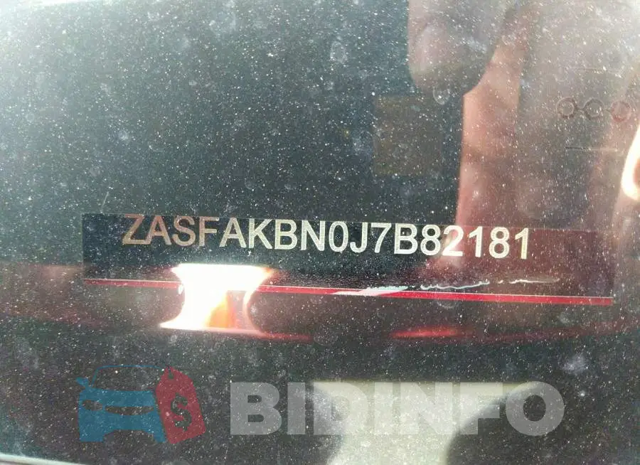 ZASFAKBN0J7B82181 Photo# 9