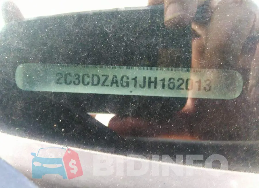 2C3CDZAG1JH162013 Photo# 9