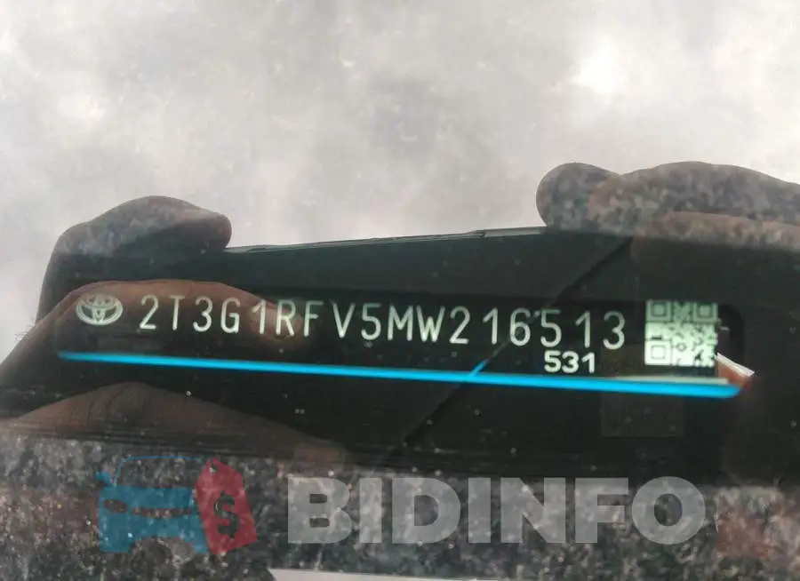 2T3G1RFV5MW216513 Photo# 9