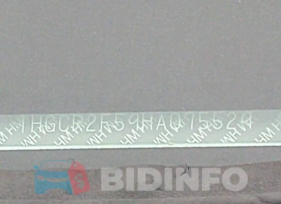 1HGCR2F59HA075529 Photo# 9