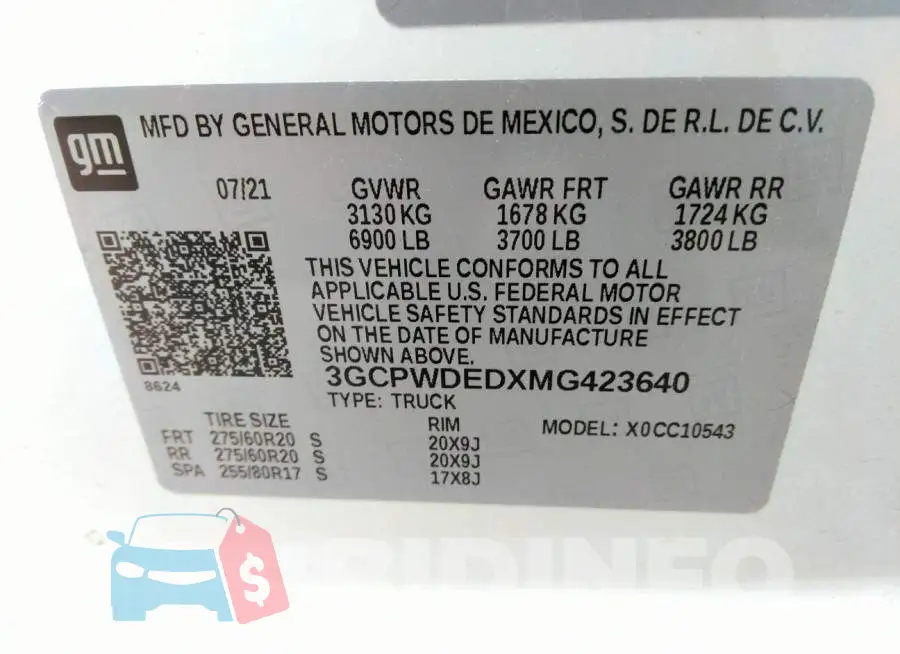 3GCPWDEDXMG423640 Photo# 9