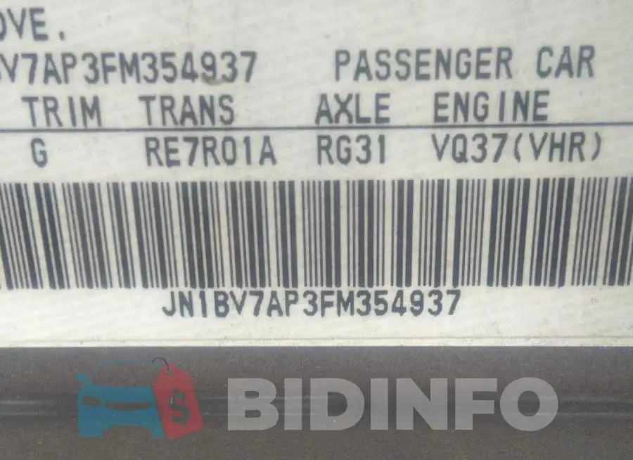 JN1BV7AP3FM354937 Photo# 9