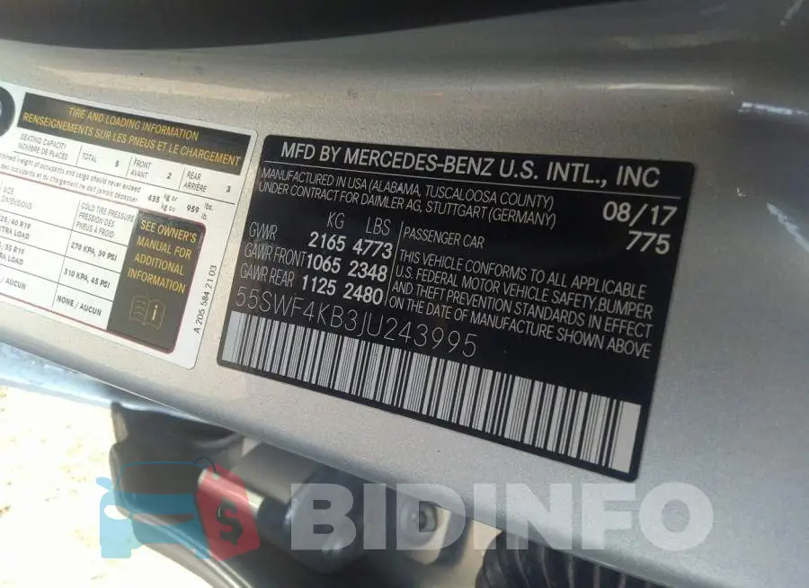 55SWF4KB3JU243995 Photo# 9
