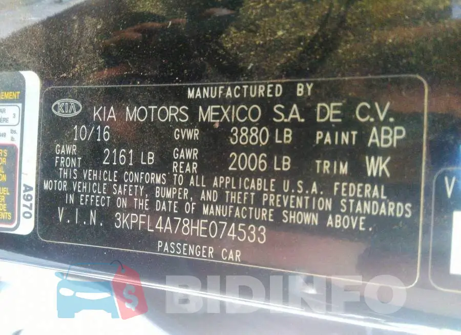 3KPFL4A78HE074533 Photo# 9