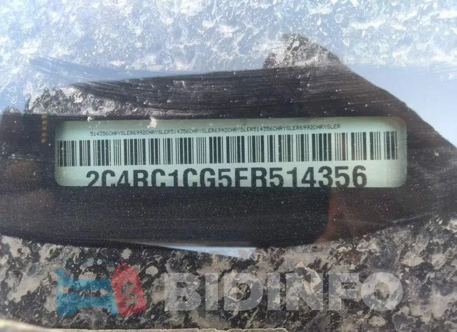 2C4RC1CG5FR514356 Photo# 9