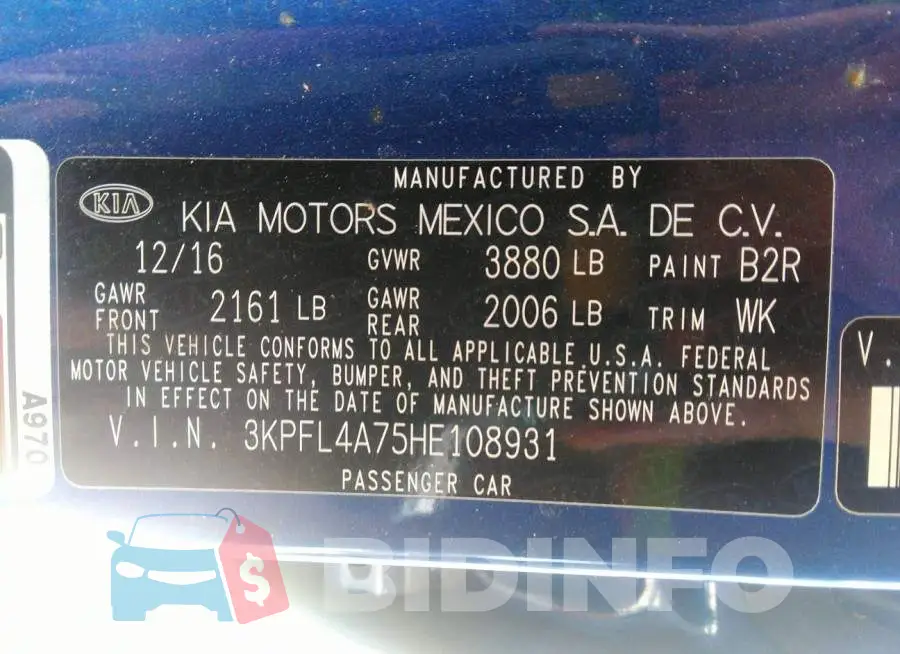 3KPFL4A75HE108931 Photo# 9