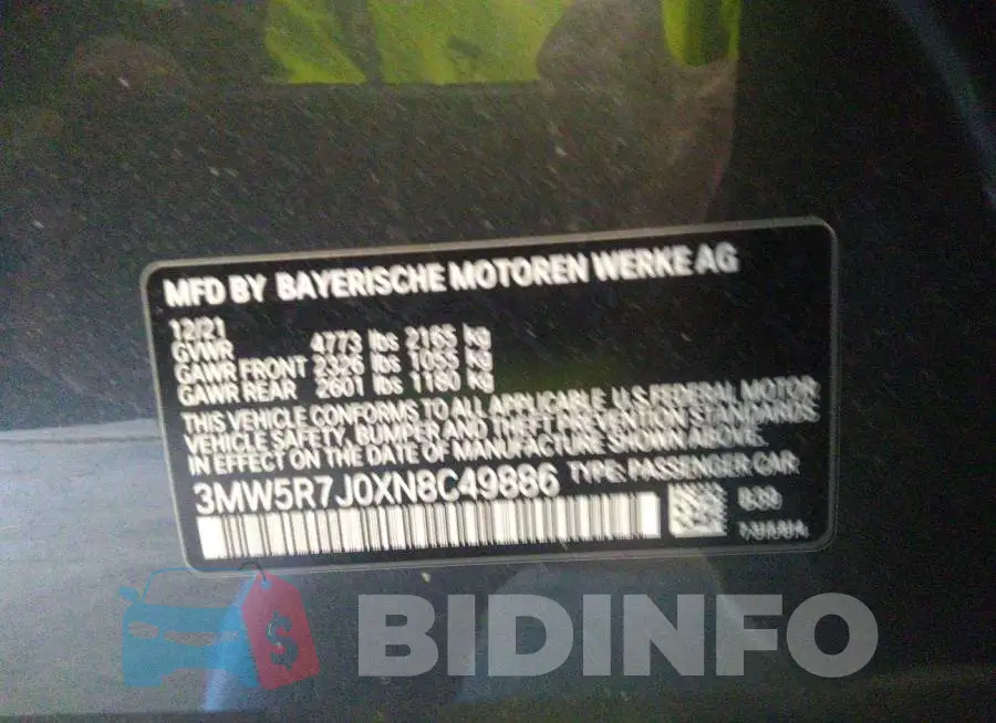 3MW5R7J0XN8C49886 Photo# 9
