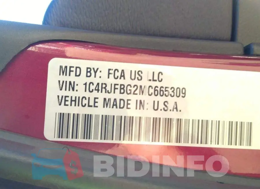 1C4RJFBG2MC665309 Photo# 9