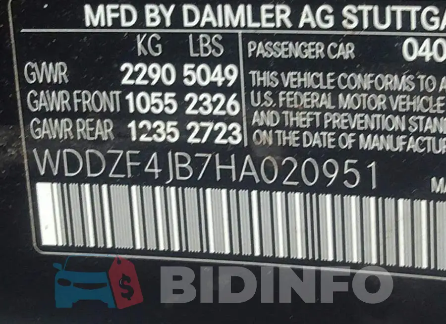 WDDZF4JB7HA020951 Photo# 9
