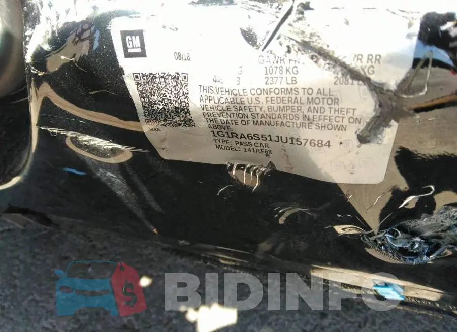 1G1RA6S51JU157684 Photo# 9