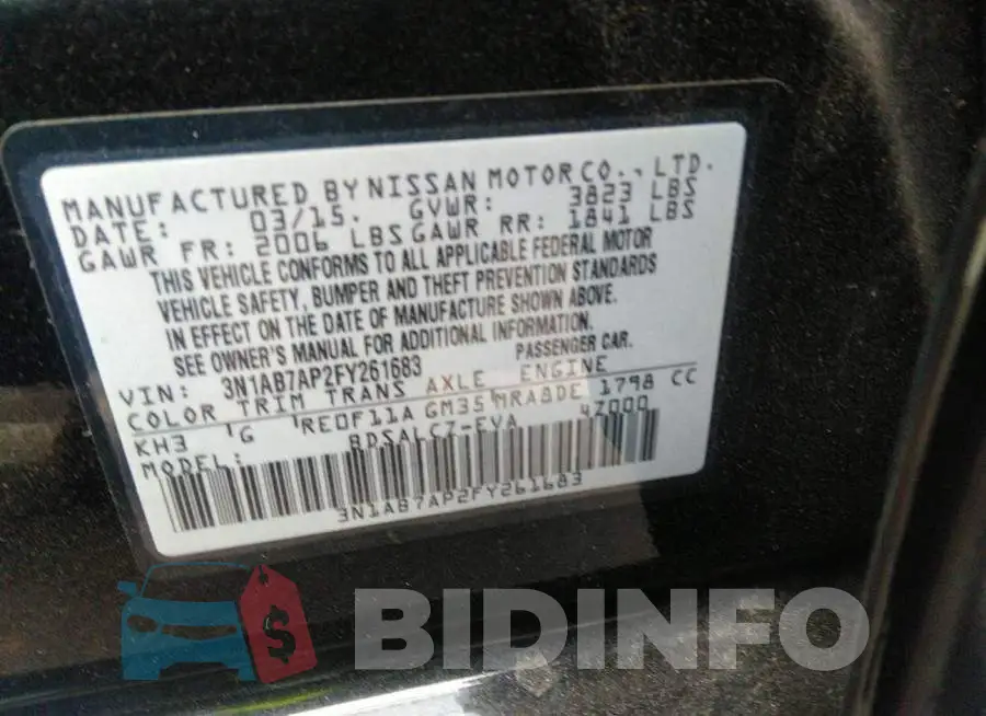 3N1AB7AP2FY261683 Photo# 9