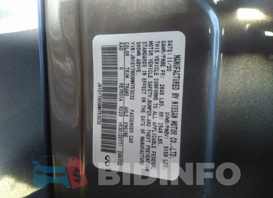 JN1EV7BRXMM753032 Photo# 9