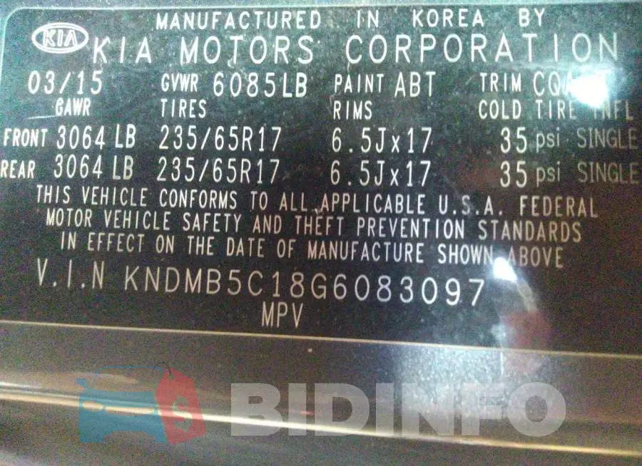 KNDMB5C18G6083097 Photo# 9