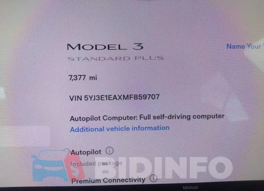 5YJ3E1EAXMF859707 Photo# 7