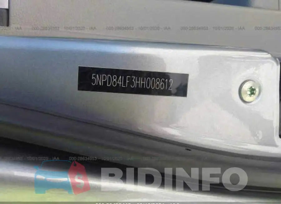 5NPD84LF3HH008612 Photo# 9