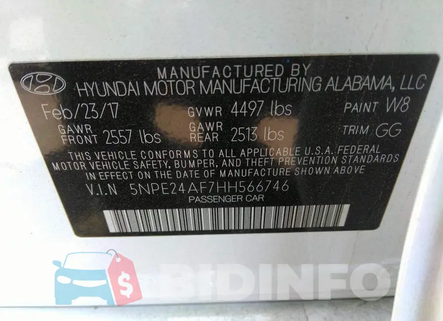 5NPE24AF7HH566746 Photo# 9