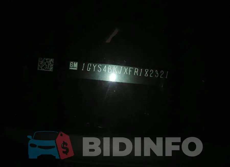 1GYS4BKJXFR182321 Photo# 9