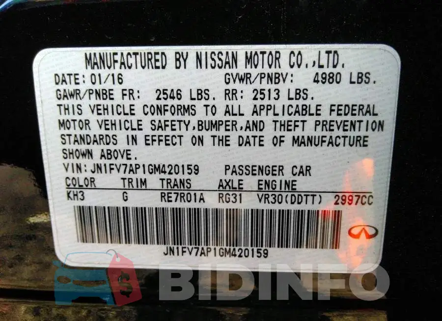 JN1FV7AP1GM420159 Photo# 9