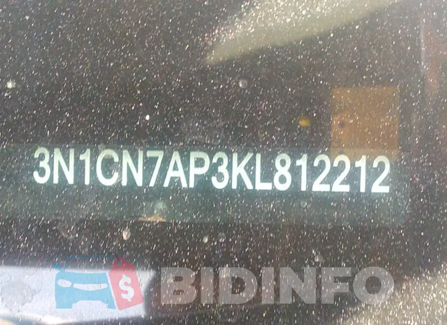 3N1CN7AP3KL812212 Photo# 9