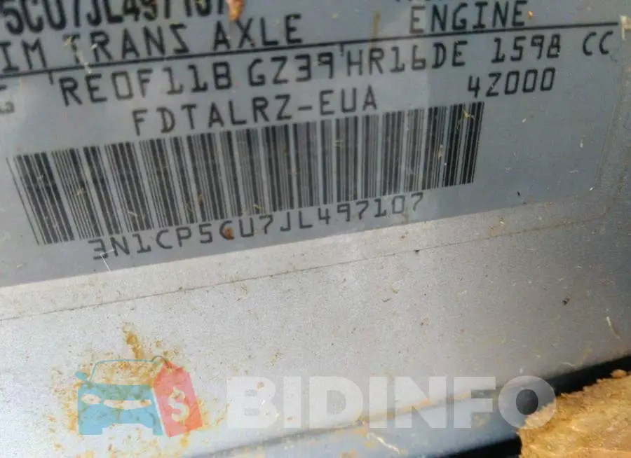 3N1CP5CU7JL497107 Photo# 9