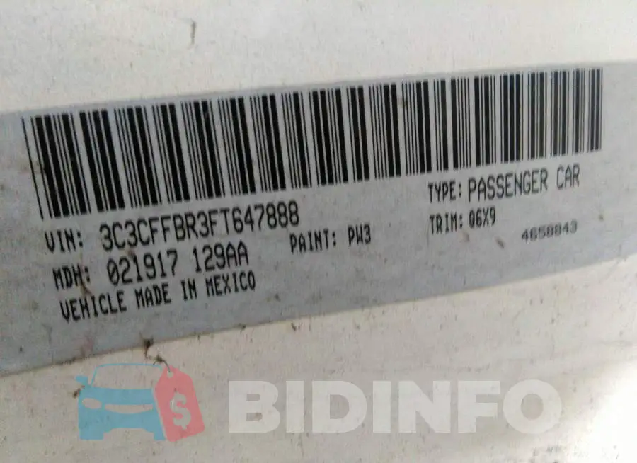 3C3CFFBR3FT647888 Photo# 9