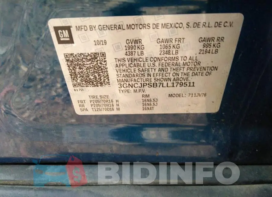 3GNCJPSB7LL179511 Photo# 9