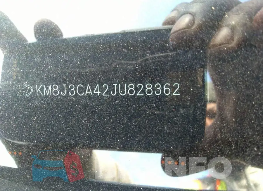 KM8J3CA42JU828362 Photo# 9