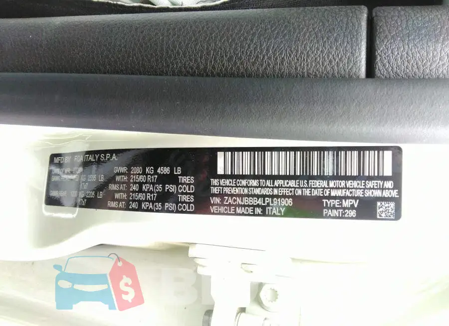 ZACNJBBB4LPL91906 Photo# 9