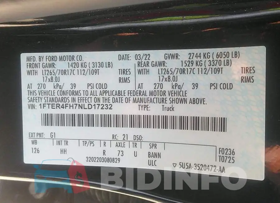 1FTER4FH7NLD17232 Photo# 9