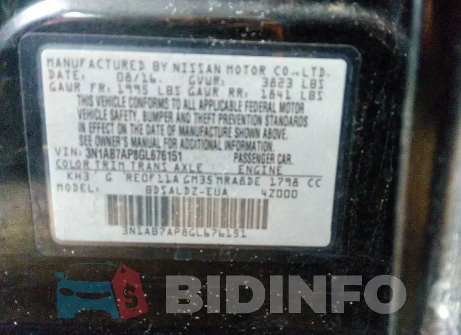 3N1AB7AP8GL676151 Photo# 9