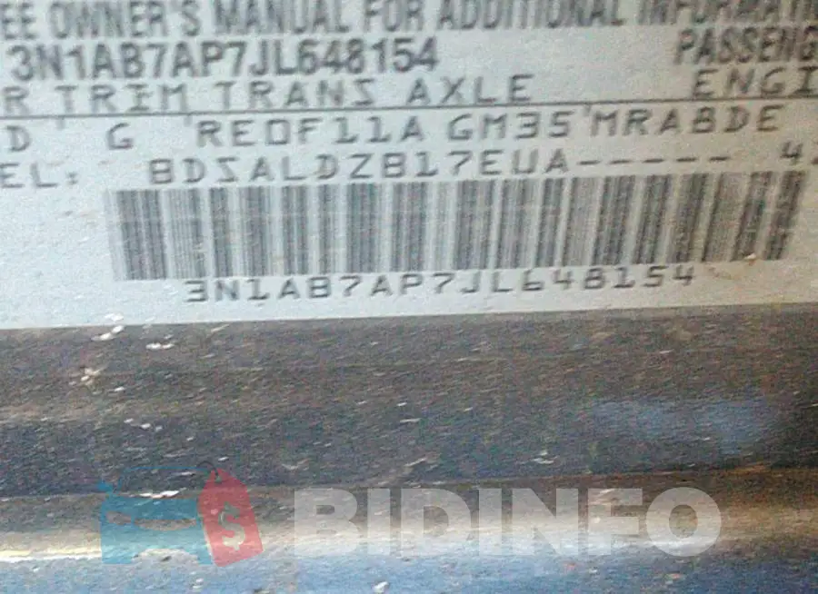 3N1AB7AP7JL648154 Photo# 9