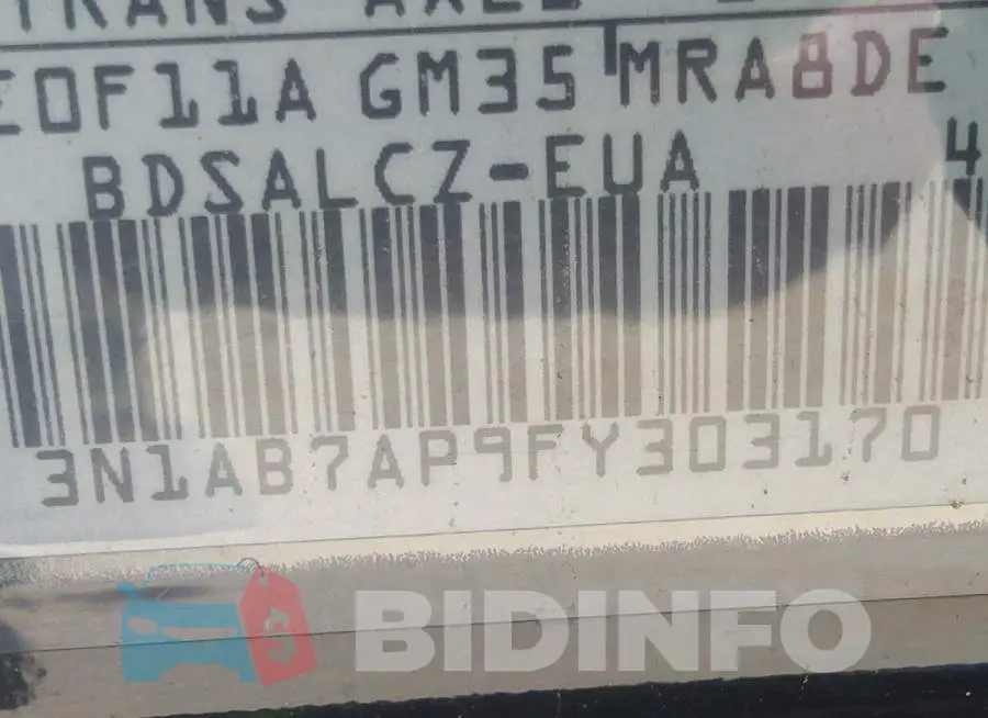 3N1AB7AP9FY303170 Photo# 9