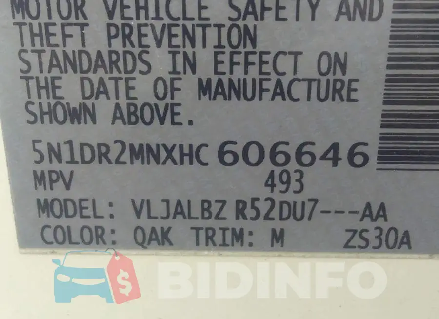 5N1DR2MNXHC606646 Photo# 9