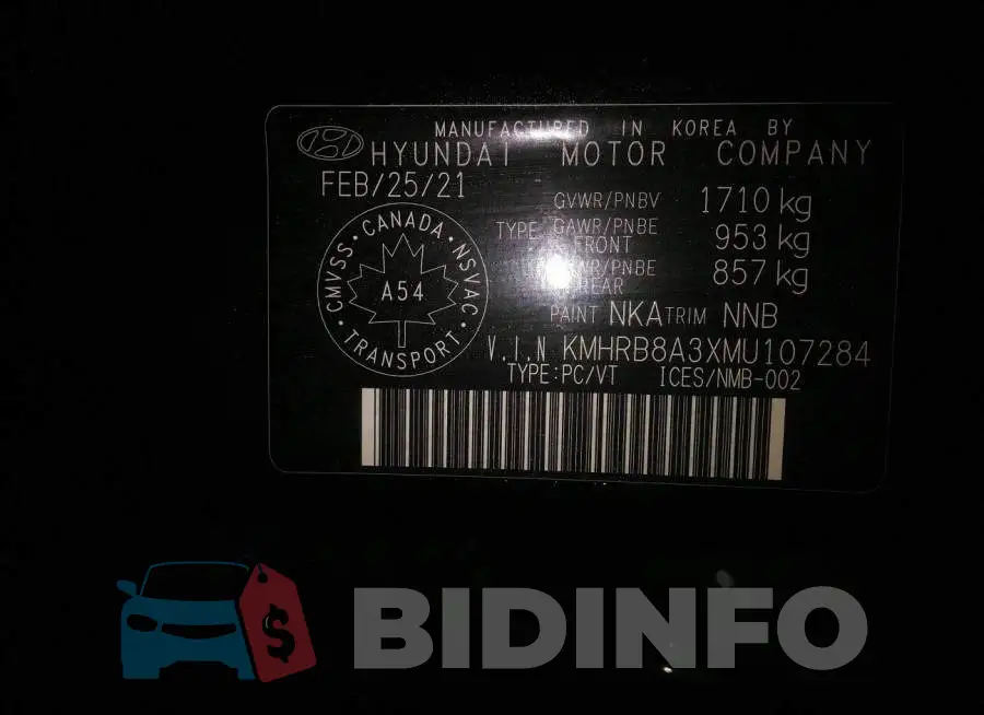00HRB8A3XMU107284 Photo# 9