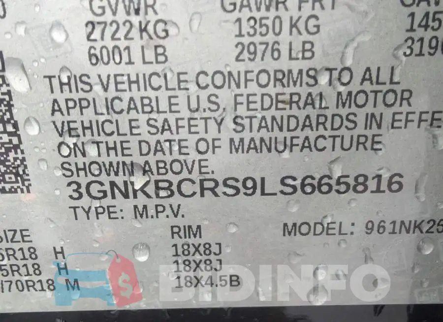 3GNKBCRS9LS665816 Photo# 9