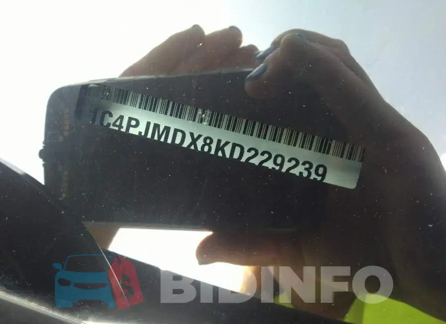 1C4PJMDX8KD229239 Photo# 9
