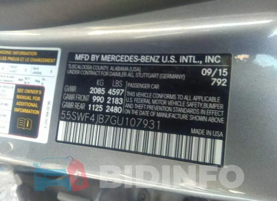 55SWF4JB7GU107931 Photo# 9