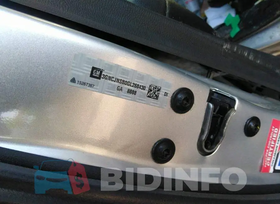 3GNCJNSB0GL268430 Photo# 9