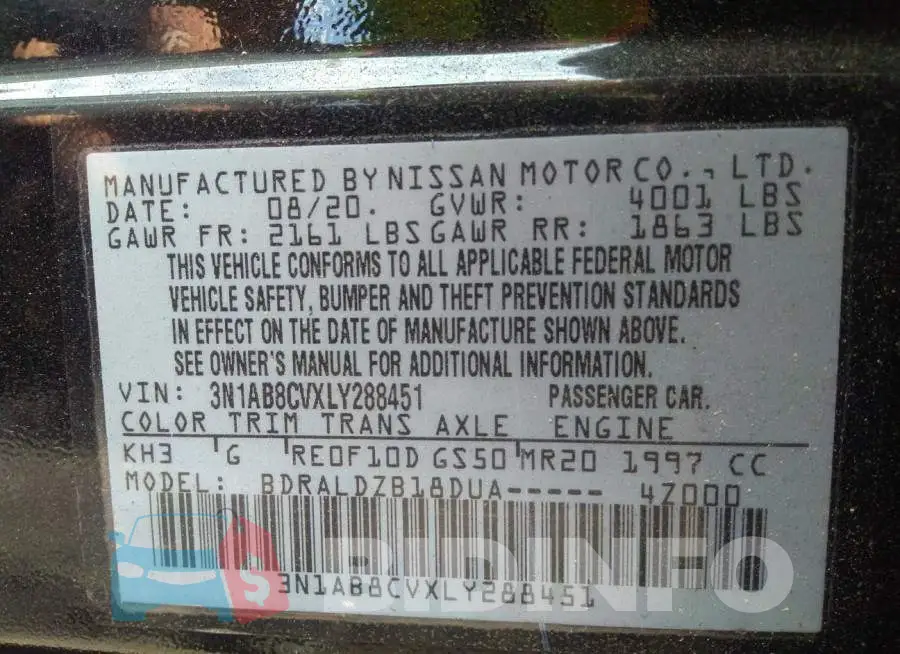 3N1AB8CVXLY288451 Photo# 9