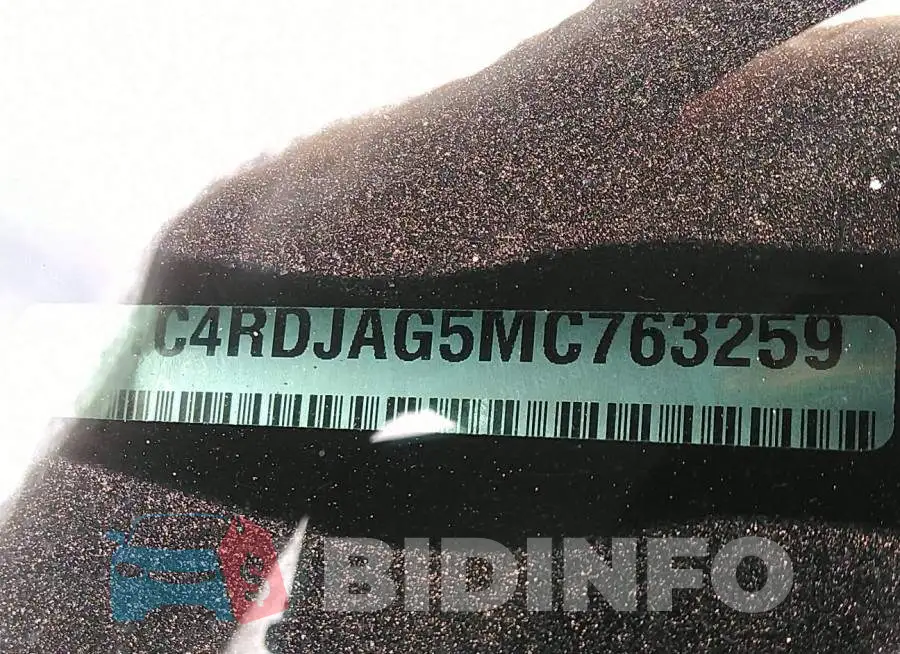 1C4RDJAG5MC763259 Photo# 9