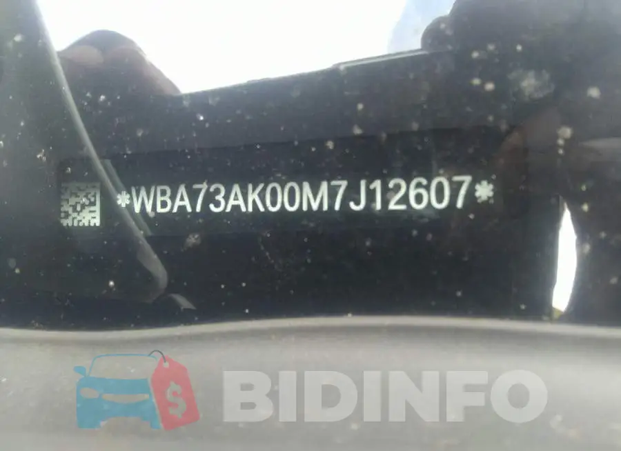 WBA73AK00M7J12607 Photo# 9
