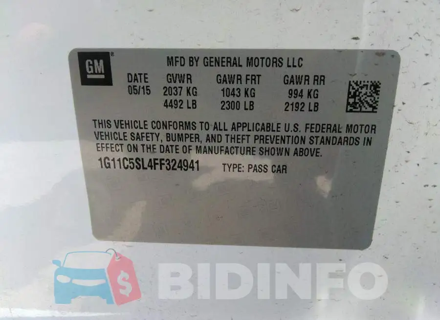 1G11C5SL4FF324941 Photo# 9