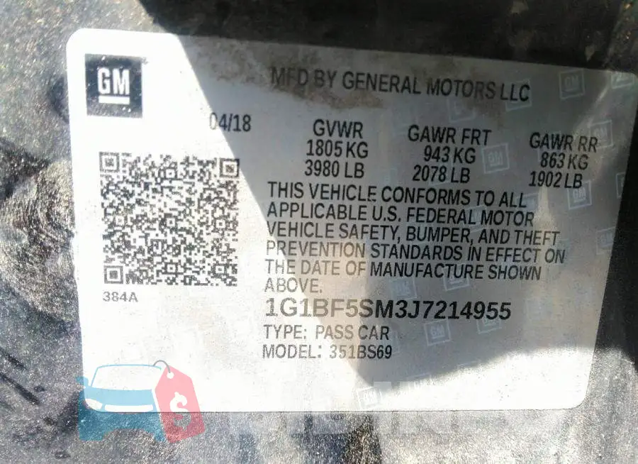 1G1BF5SM3J7214955 Photo# 9