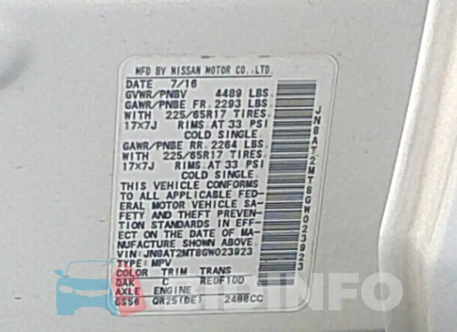 JN8AT2MT8GW023923 Photo# 9