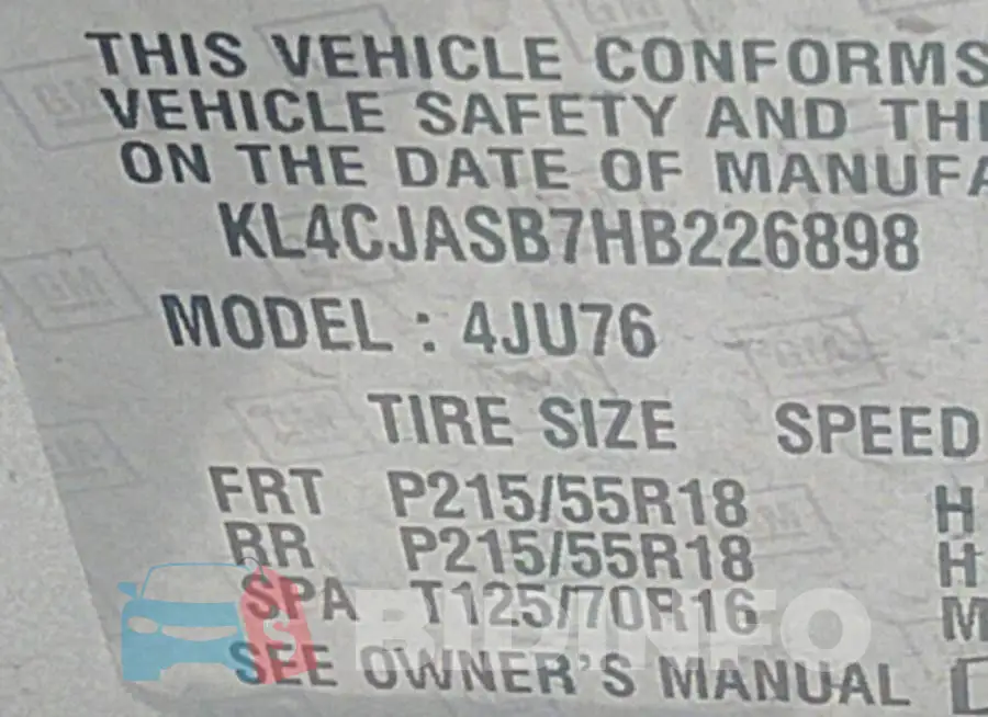 KL4CJASB7HB226898 Photo# 9