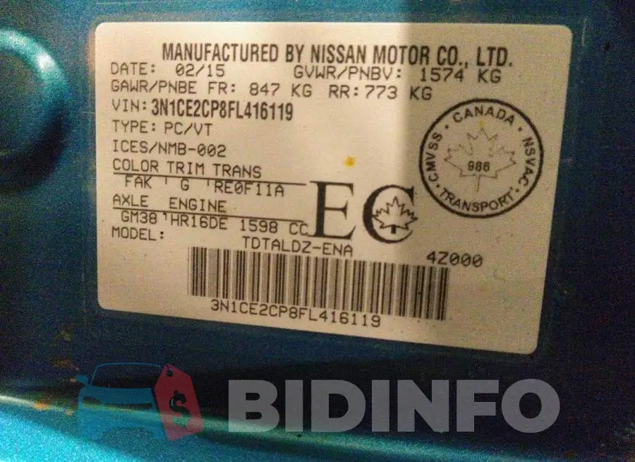 001CE2CP8FL416119 Photo# 9