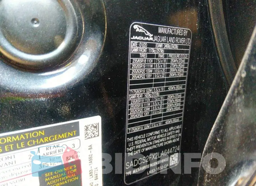 SADCS2FX2LA644724 Photo# 9