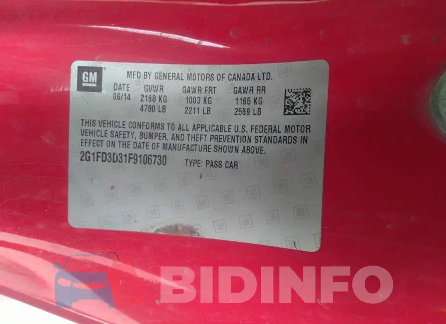 2G1FD3D31F9106730 Photo# 9