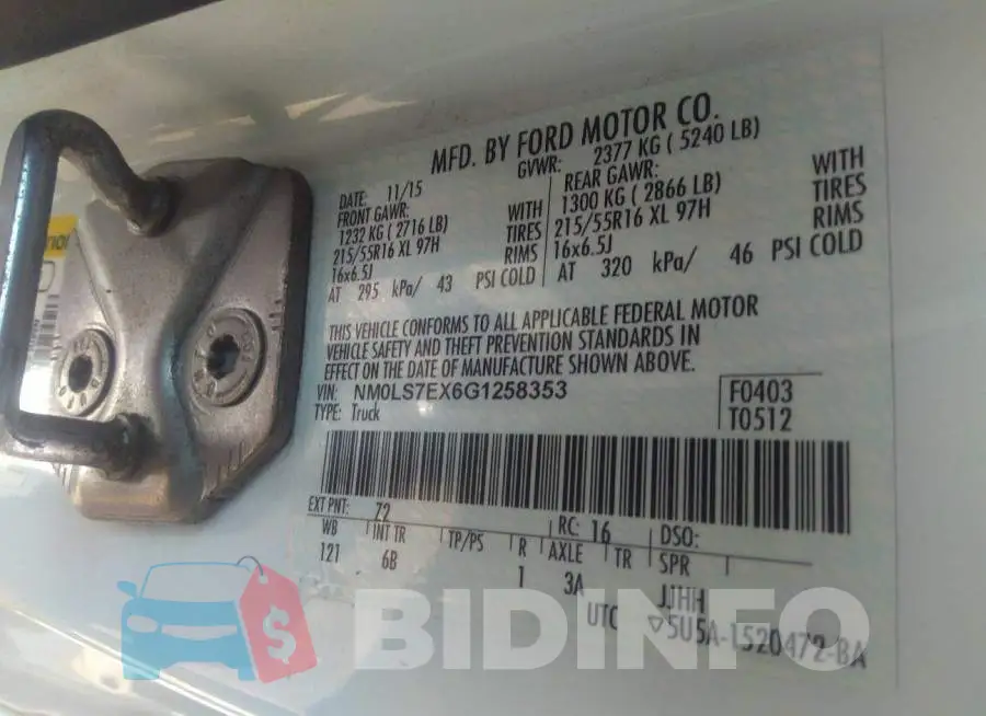 NM0LS7EX6G1258353 Photo# 9